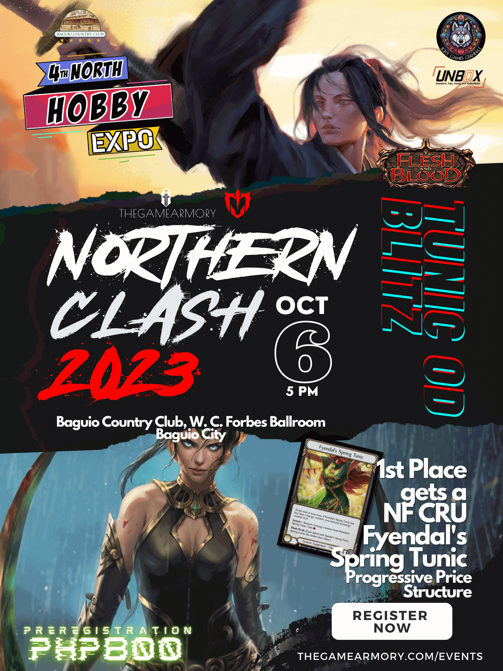 Northern Clash 2023 | Flesh & Blood  | Blitz Tunic OD