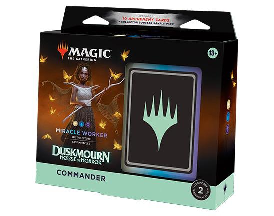 Magic The Gathering Duskmourn Commander Deck : Miracle Worker