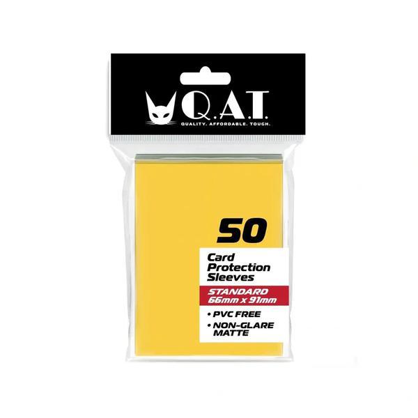 TheGameArmory | QAT Yellow Sleeves 50's