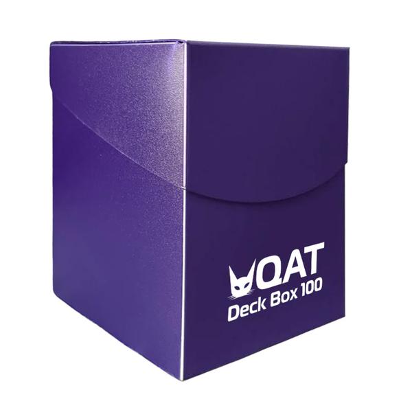 TheGameArmory | QAT Deck  Box 100 Starter Series with Deck Divider : Purple