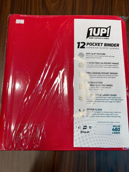 TheGameArmory | 1UP 12 Pocket Binder: Red