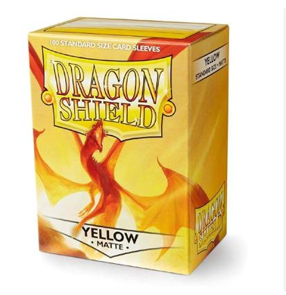 TheGameArmory | Dragon Shield Matte : Yellow