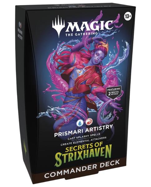 Magic The Gathering: Secrets of Strixhaven | Preconstructed Deck |  Prismari Artistry