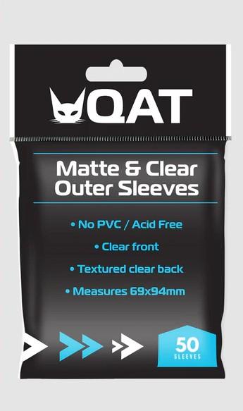 TheGameArmory | QAT Matte & Clear Outer Sleeves