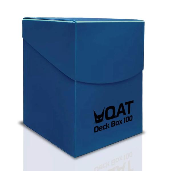 TheGameArmory | QAT DecK Box 100 Starter Series with Deck Divider : Blue