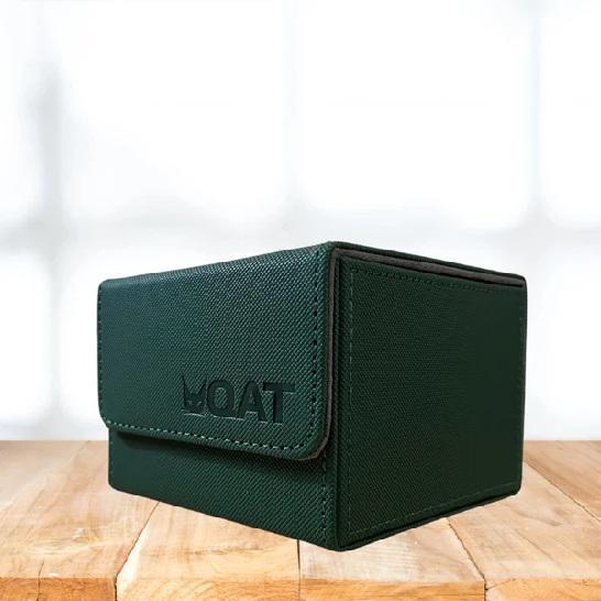 TheGameArmory | QAT Premium Leather Deck Box XL : Green