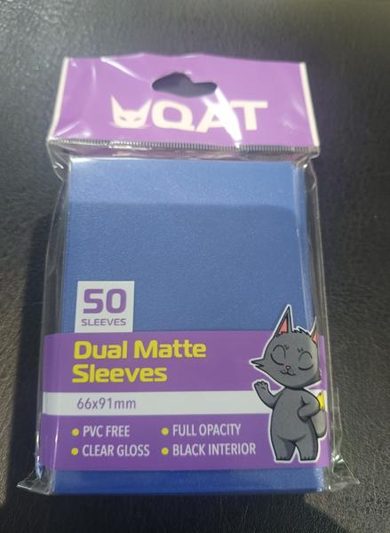 TheGameArmory | QAT Dual Matte Sleeves: Royal Azure