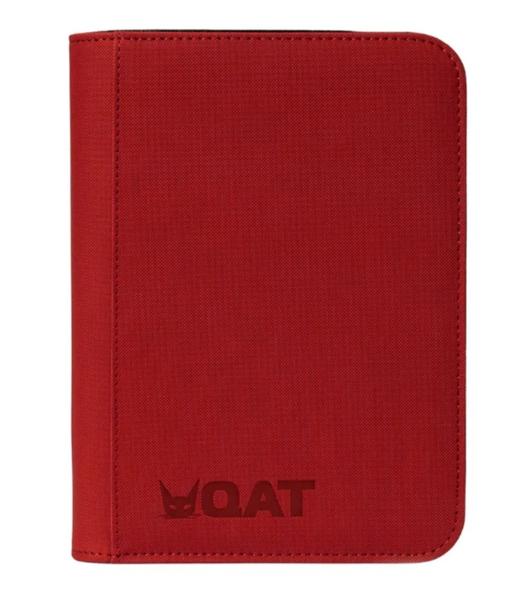 TheGameArmory | QAT 4-Pocket Binder Leather: Red