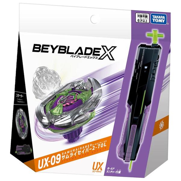 TheGameArmory | BeybladeX UX‑09 Starter Samurai Saber 2‑70L