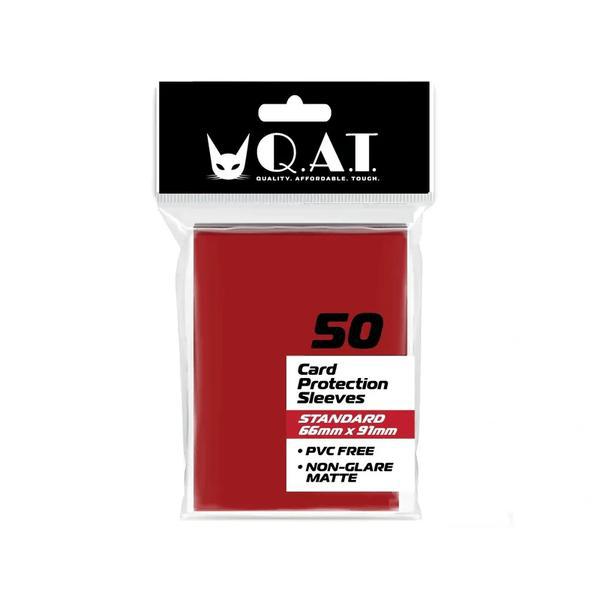 TheGameArmory | QAT Red Sleeves 50's