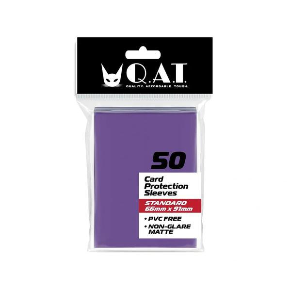 TheGameArmory | Violet QAT Sleeves 50's