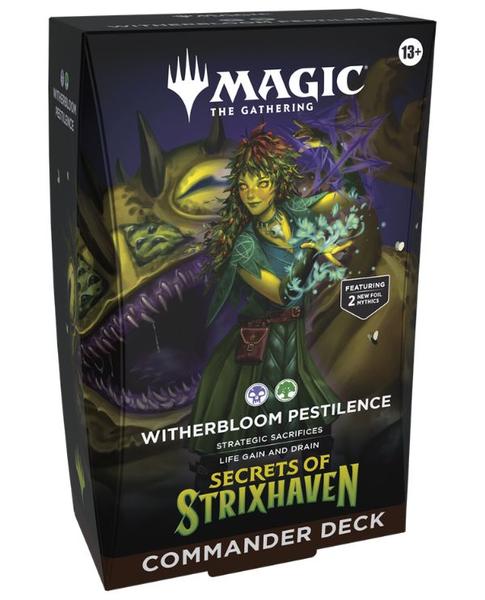 Magic The Gathering: Secrets of Strixhaven | Preconstructed Deck | Witherbloom Pestilence