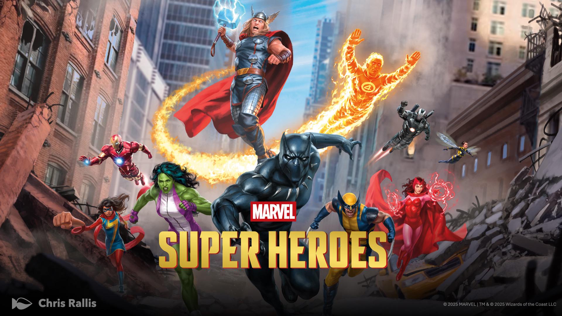 TGA: Marvel Super Heroes Pre-Release