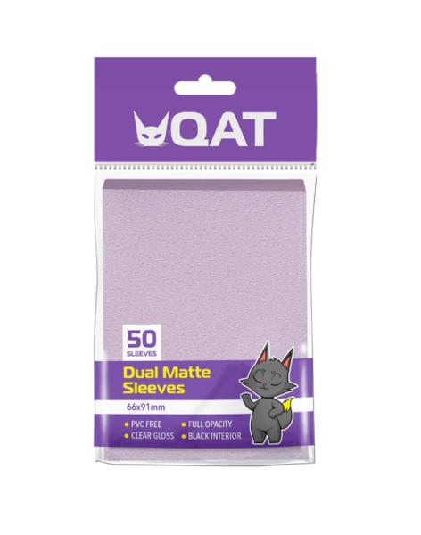 TheGameArmory | QAT Dual Matte Sleeves: Periwinkle Bloom