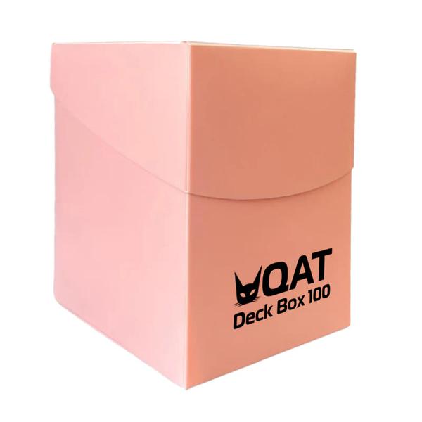 TheGameArmory | QAT Deck  Box 100 Starter Series with Deck Divider : Light Pink