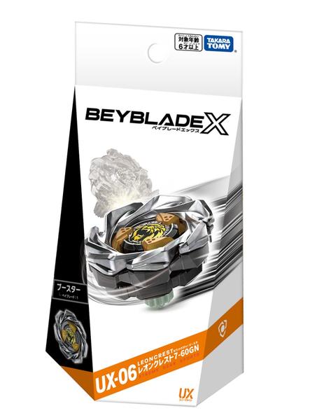 TheGameArmory | BeybladeX UX‑06 Booster Leon Crest 7‑60 GN