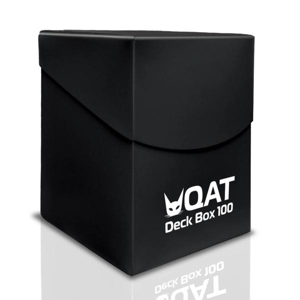 TheGameArmory | QAT Deck  Box 100 Starter Series with Deck Divider : Black