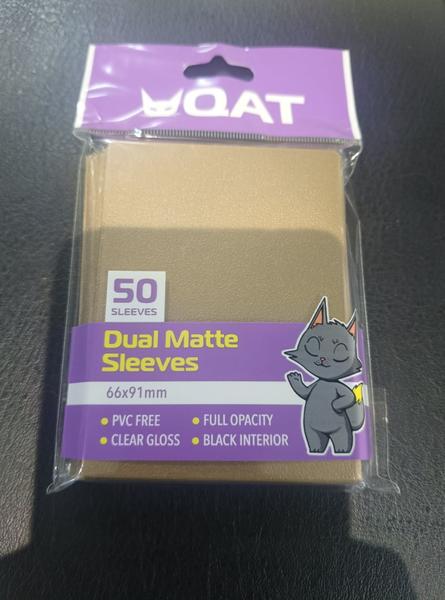 TheGameArmory | QAT Dual Matte Sleeves: Dwarven Bronze