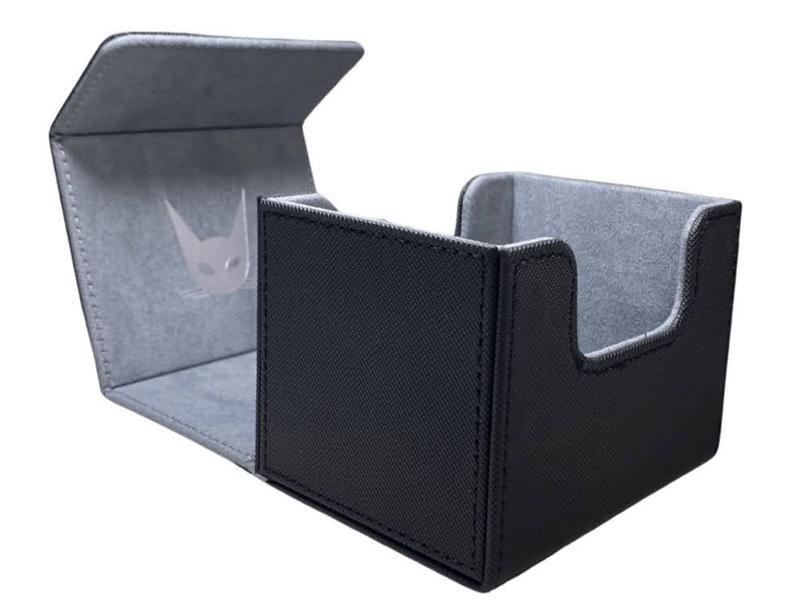 TheGameArmory | QAT Premium Leather Deck Box : Black