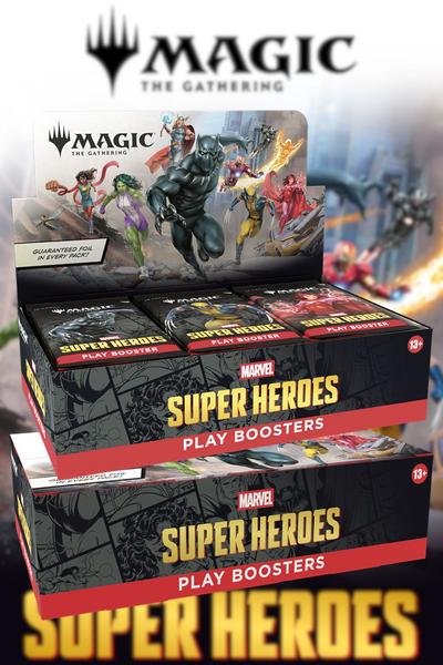 TheGameArmory | Magic: The Gathering® | Marvel Super Heroes | Play Booster Box