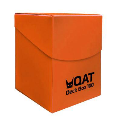 TheGameArmory | QAT DecK Box 100 Starter Series with Deck Divider : Orange