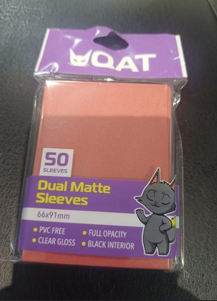 TheGameArmory | QAT Dual Matte Sleeves: Blushpetal Pink