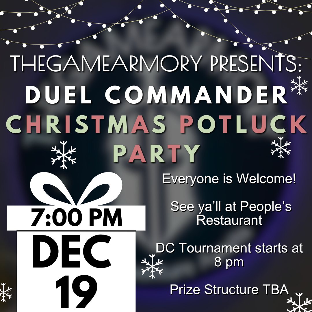 DC Christmas Potlock Party