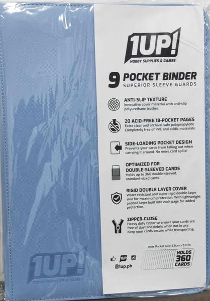 TheGameArmory | 1UP 9-Pocket Binder : Light Blue