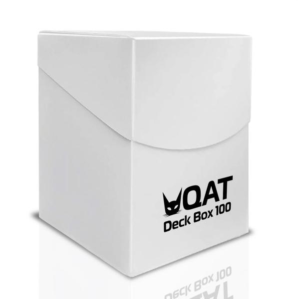 TheGameArmory | QAT DecK Box 100 Starter Series with Deck Divider : White