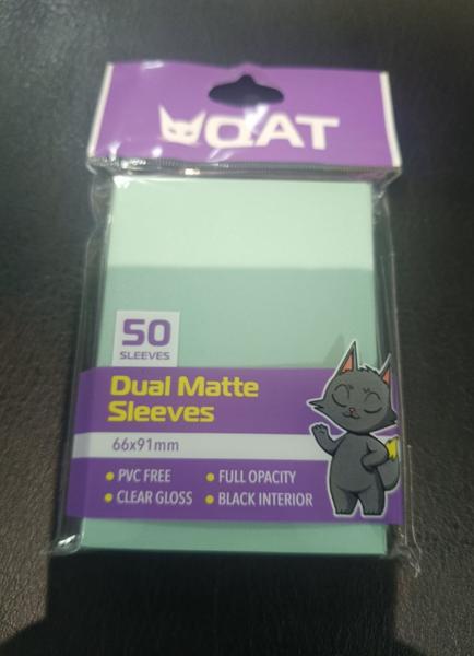 TheGameArmory | QAT Dual Matte Sleeves: Mistleaf Green