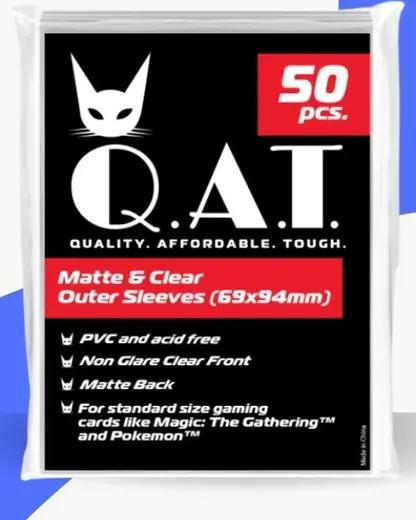 TheGameArmory | QAT Matte & Clear Outer Sleeves