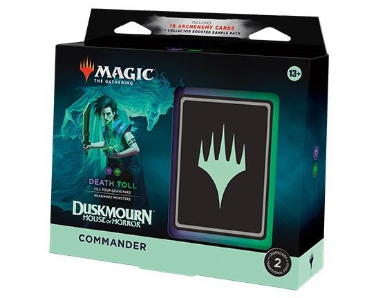 Magic The Gathering Duskmourn Commander Deck : Death Toll